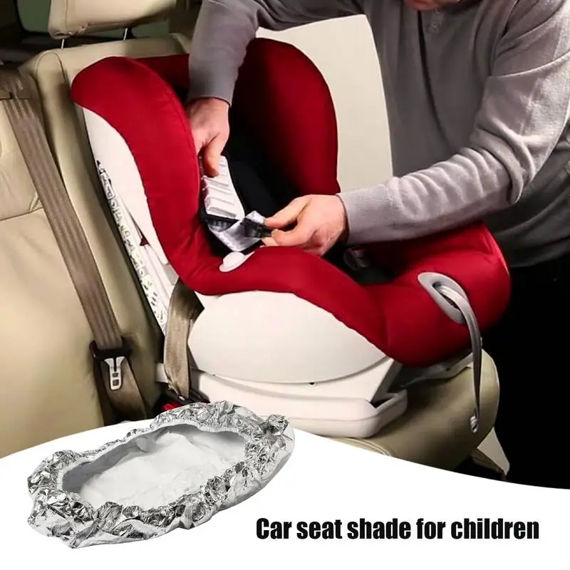 Sun Shade For Car Seat Car Baby Sun Shade Elastic Baby Seats Heat Protector Portable Cooling Seat Heat Shield For