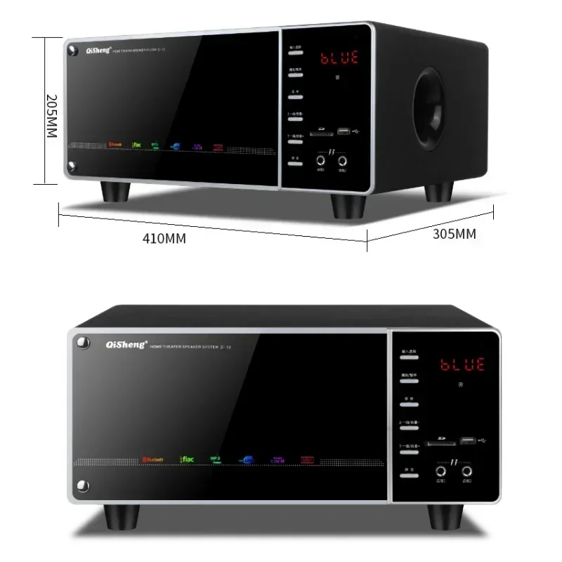 High-power 1000W Home Living Room TV KTV Bluetooth Speaker Surround Sound Subwoofer Speaker 5.1 Home Theater System Audio Set