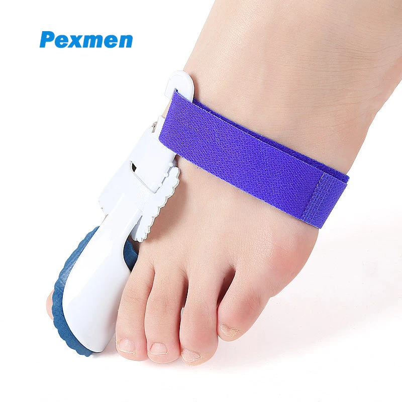 

Pexmen 2Pcs Bunion Corrector Adjustable Splint Big Toe Joint Bunion Valgus Protective Cover For Men And Women Foot Care Tool