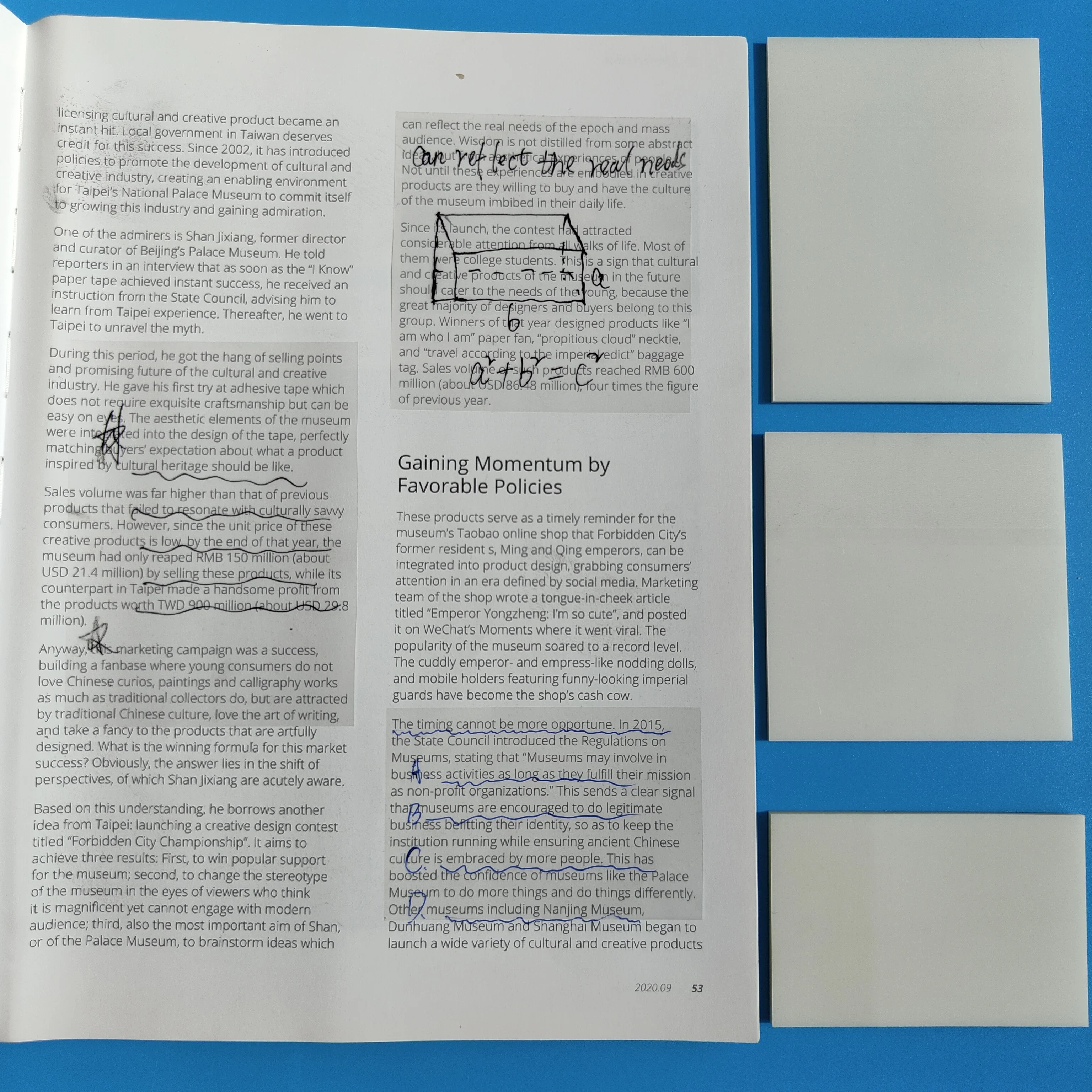 3Packs150Sheets Stickers Transparent Sticky Notebook Pads Notepads Clear Bookmark Read Book Stationery School Supplie 5