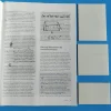 3Packs150Sheets Stickers Transparent Sticky Notebook Pads Notepads Clear Bookmark Read Book Stationery School Supplie 5