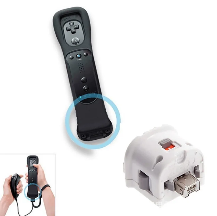For Wii Motion Plus Remote Controller Sensor Accuracy Motion Enhancer Handle Intensifie Handle Accelerator Gaming