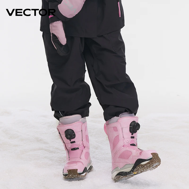 【新品】VECTOR スノーボードパンツ ピンク VECTOR Brand Winter Ski Pants Women Outdoor High Quality