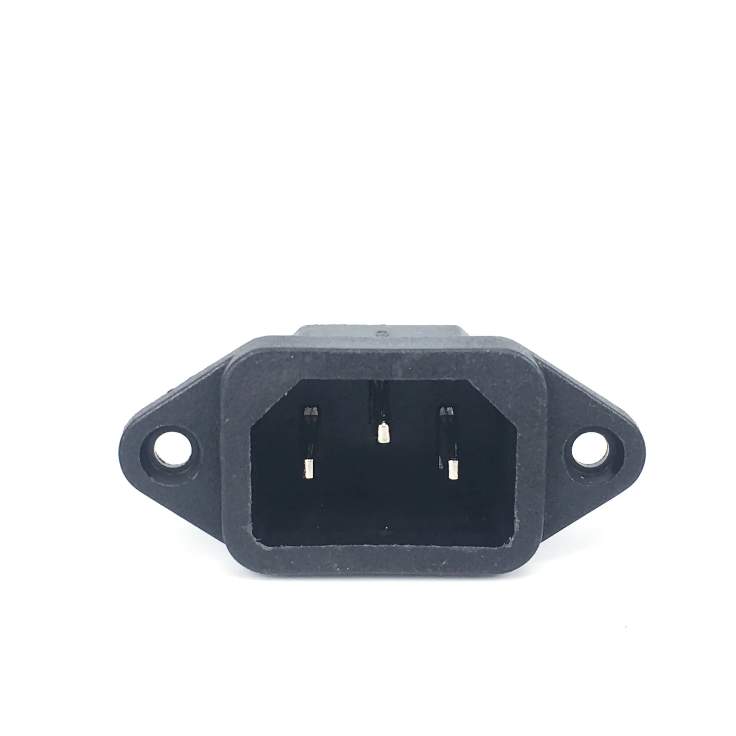 Hot 5 Pcs 3P IEC 320 C14 Male Plug Panel Power Inlet Sockets Connectors AC 250V 10A