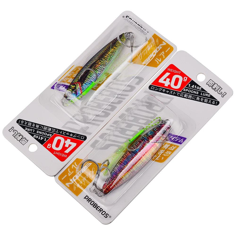 5 Stück Eisenplatten-Bleifischköder, Weitwurfköder, Glitzer, 40g, 7,8cm, sinkender Eisenplatten-Kunstköder, Laser-Jigging-Tackle – Detail 11