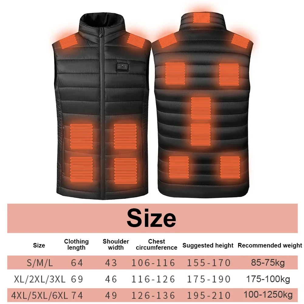 Sportswear Heated Coat Men Women Electric Heated Jackets Lightweight Warm For Camping Outdoor Work Fishing