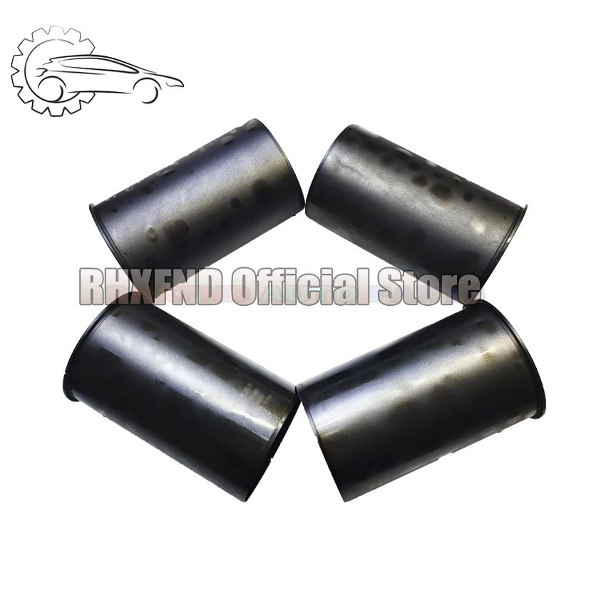 4PCS J2 Engine Cylinder Liner For Kia Pregio Bongo Besta GS K2700 2665cc 2.7D 8v 1998-