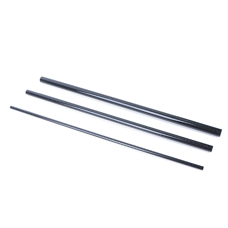 1pcs Carbon Fiber Tube Length 500mm Diameter 8-18mm For RC Model Airplane