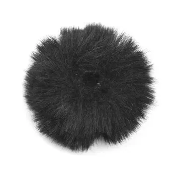 1 Pezzo Paravento Elastico per Microfono Adatto a Microfoni da 0,5-1,5 cm, Copertura Universale in Pelliccia Morbida per Microfoni