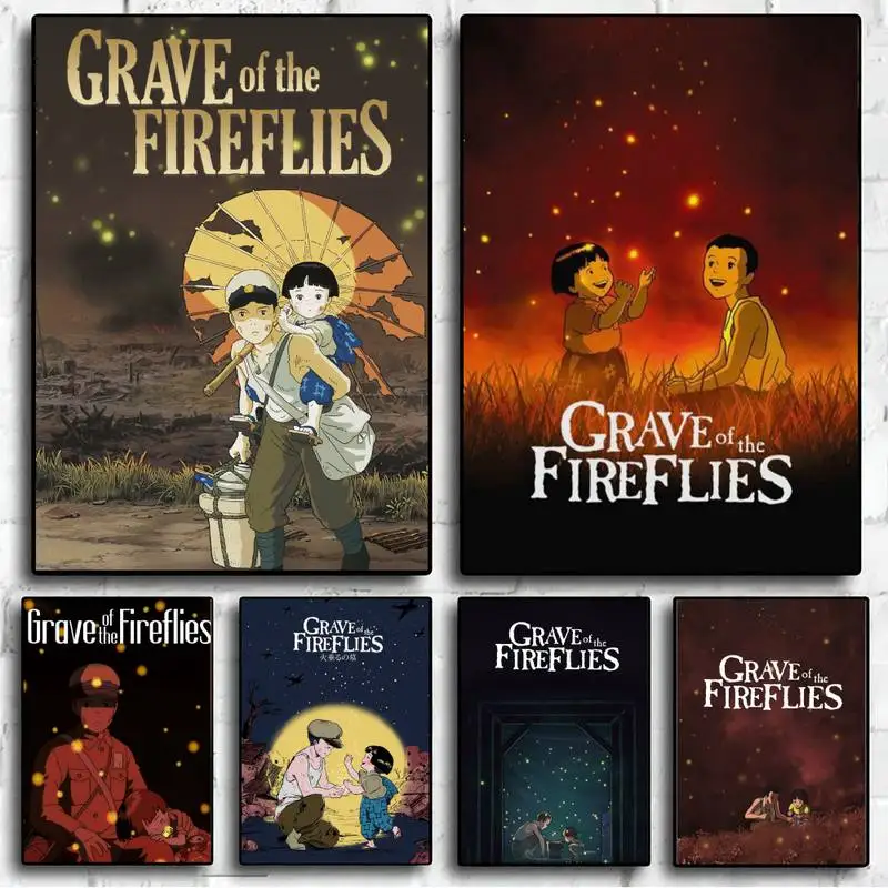 grave of the fireflies poster