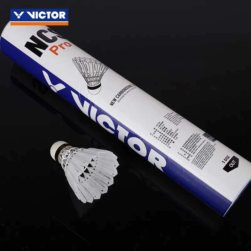 Victor NCS Pro Badminton Shuttlecocks – 1 Tube (12pcs) 2