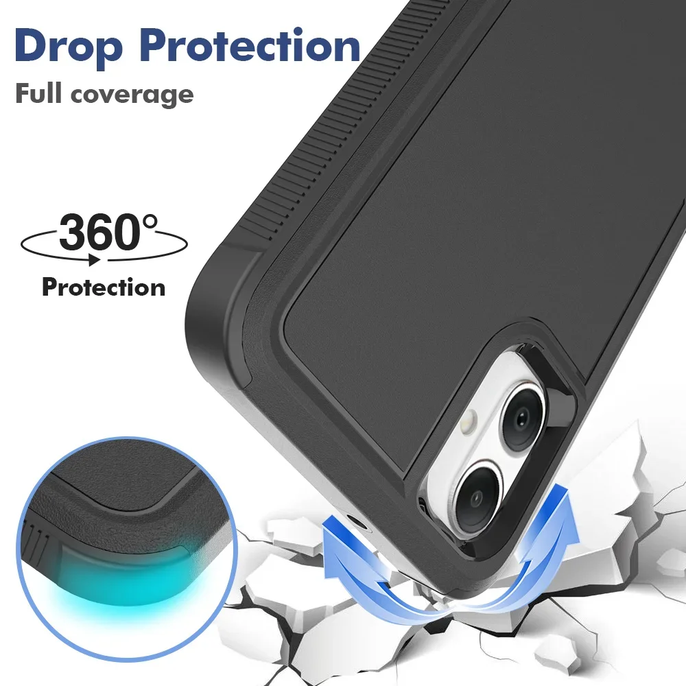 New Fashion Hybrid Armor Phone Case with Dual Protection
