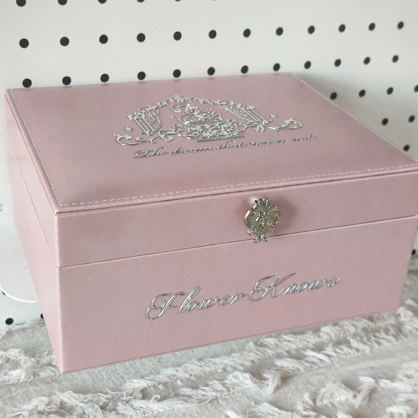 Anniversary Edition Floral-Inspired Makeup Box - Pink, Purple & Blue