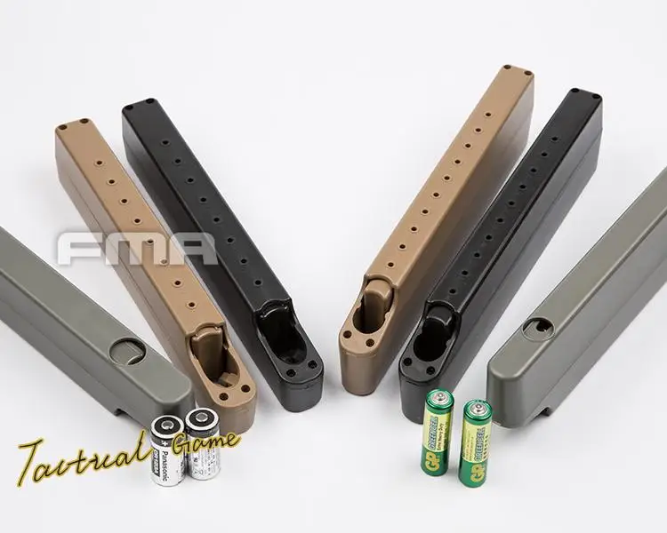 Functional 5AA/CR123 Battery Storage Case Organiser bracket FMA TB1309/TB1308