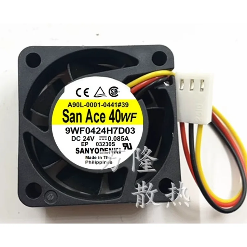 SanAce40WF 9WF0424H7D03 A90L-0001-0441용 새 냉각팬 # 39 24V FANUC 팬용 40*40 ...