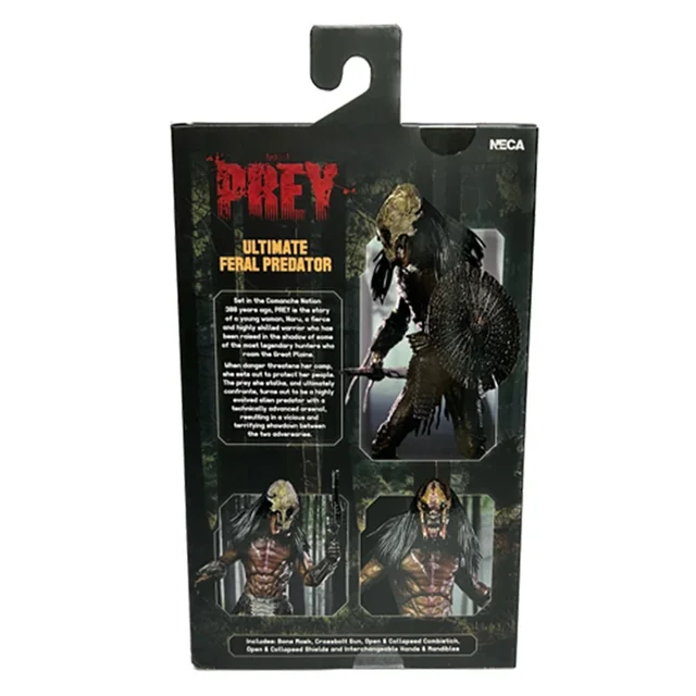 Original In Stock NECA 51725 Predator Prey Ultimate Feral Predator 
