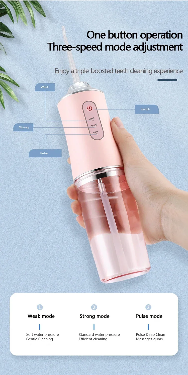 oral water jet device
