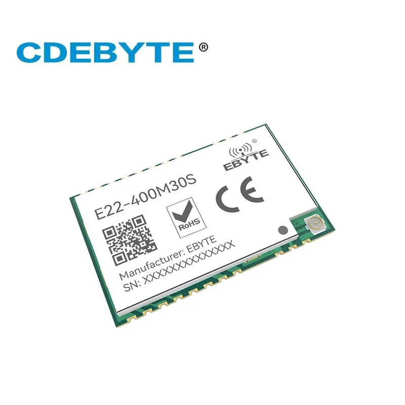 E22-400M30S LoRa SX1268 433MHz RF Module SMD IPEX Stamp Hole 1W High-Precision TCXO Wireless Data Transmitter and Receiver for rf wireless transceiver