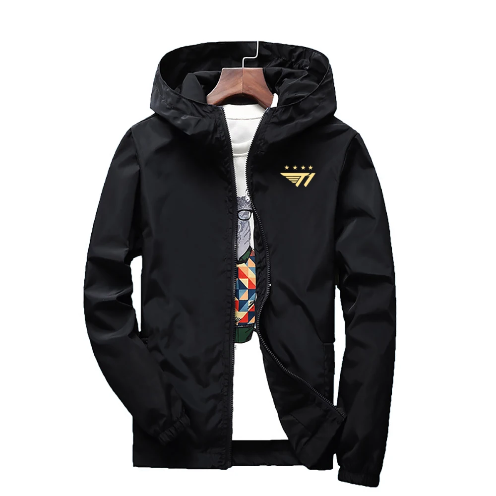 

2023 T1 jacket LOL LCK SKT esports team kit Faker Keria Oner Zeus Gumayusi fan multicolor jacket