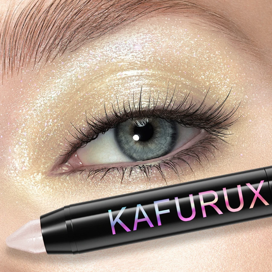 24 Colors Pearlescent Glitter Eyeshadow Eyeliner Pencil Waterproof Matte Nude Eye Shadow Eye Makeup Shimmer Highlighter Pen Tool 4