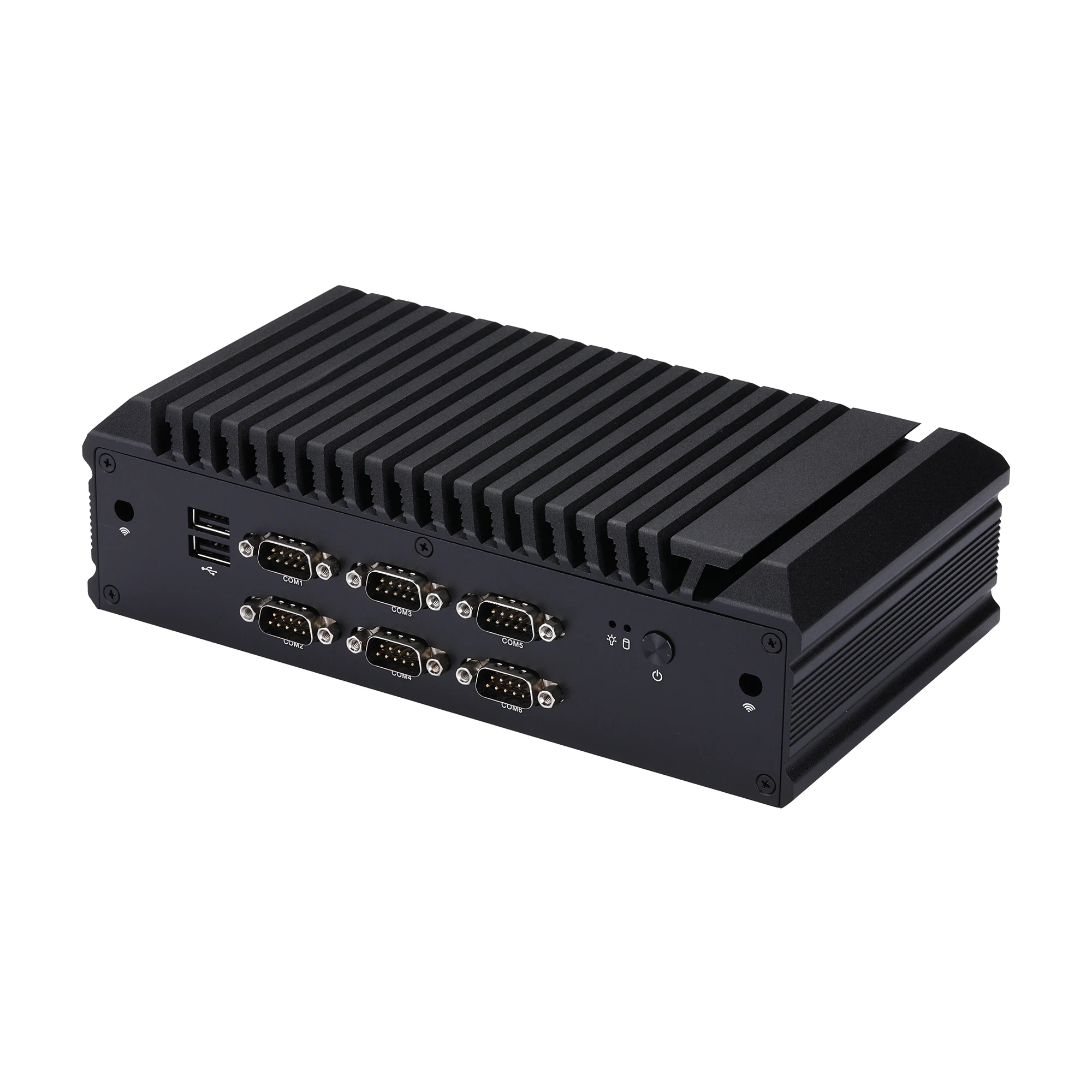 QOTOM Mini PC Q1055X Core i5 10210U Dual Cores Processor Firewall Multi-function Home Router Pfsense 3