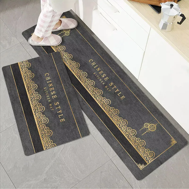 thumbnail image 1 of Alfombrilla duradera resistente a la suciedad, alfombra de cocina, puerta de inodoro, alfombrilla de ducha para baño, alfombrilla para pies, alfombra suave antideslizante con dibujos animados, 1 of 5