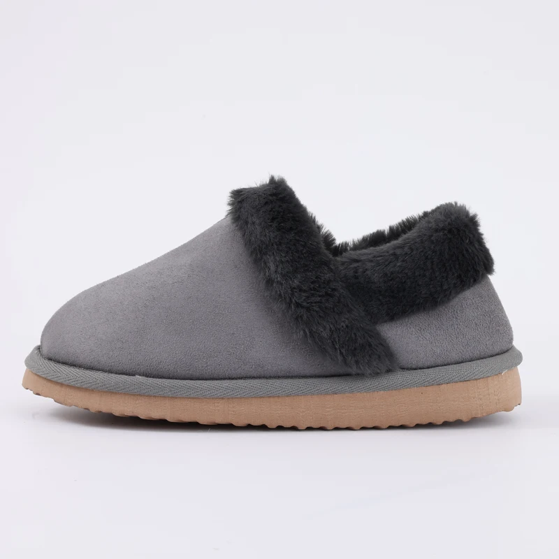 Shevalues Winter-Hausschuhe aus Memory-Schaum für Damen, Plüschfutter, Innenschuhe, gemütliche, lässige Schlafzimmer-Hausschuhe, pelzige, warme Damen-Hausschuhe – Detail 8