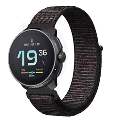 Premium 22mm Nylon Loop Watch Strap - Durable Replacement Wristband in Classic Design - 22mm Universal (Black)