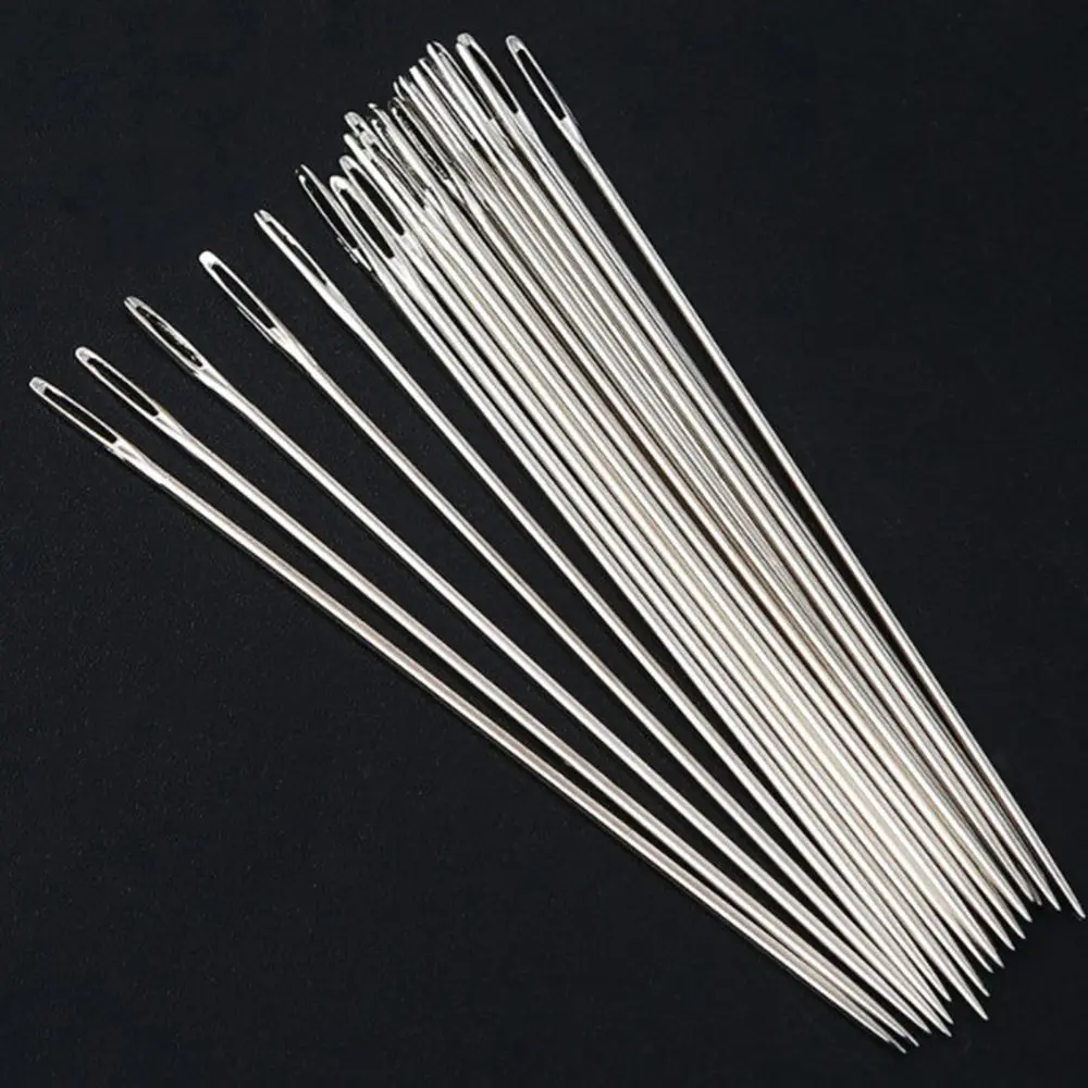 6 см 20 шт. большой глаз отрезка острый для гобеленов игла инструмент для вышивки швейный аксессуар Швейные иглы