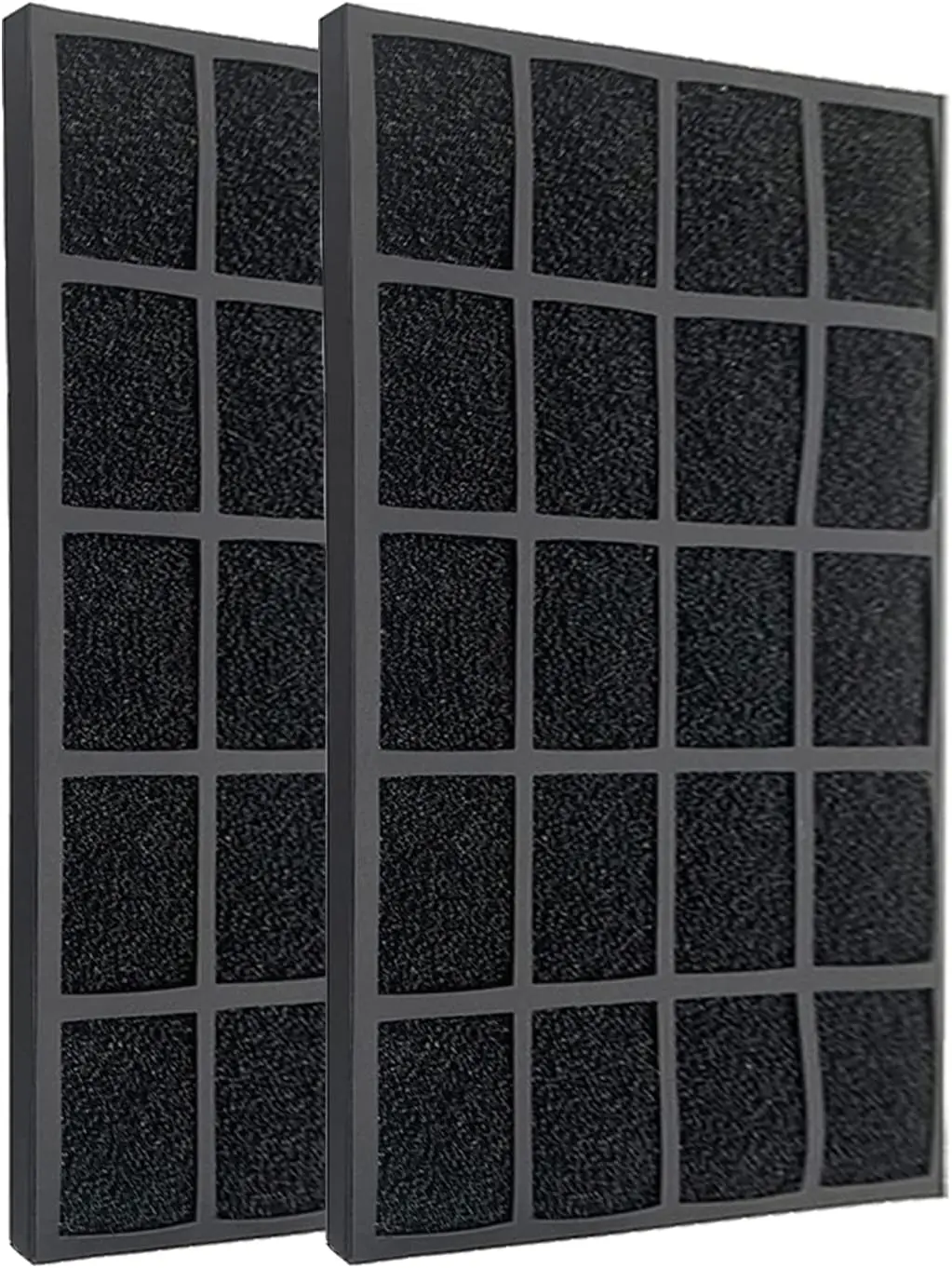 

pack compatible with Sharp air purifier filters FZ-A80DFU, FP-A60UW and FP-A80UW, H13 true high efficiency filter, black Essent