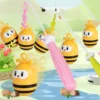 Children's 2-in-1 Inverted Bee Fishing Toy Male and Female Early Education Puzzle Fishing Game Set 1