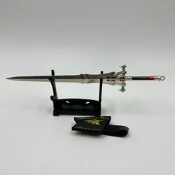 22cm Clive Rosfield Slime Sword Last Fantasy Weapon Invictus Metal Game Peripheral Katana Samurai Sword Weapon Model Gift Toys