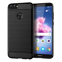 Carbon Fiber Shockproof Case for Huawei P smart 2018 Silicone Case for Nova Lite 2 Huawei Y7S Bumper Back Cover Coque Fundas 1