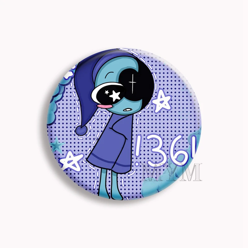 Horror Game Dandys World Astro Button Pin Hot Game Character Anime ...