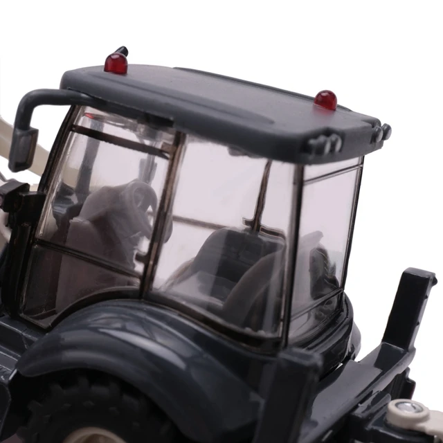 Alloy Diecast Excavator 1:50 4 Wheel Shovel Loader Two-Way Forklift Bulldozer Back Hoe Loader Truck Model For Kids Gift Toys 6