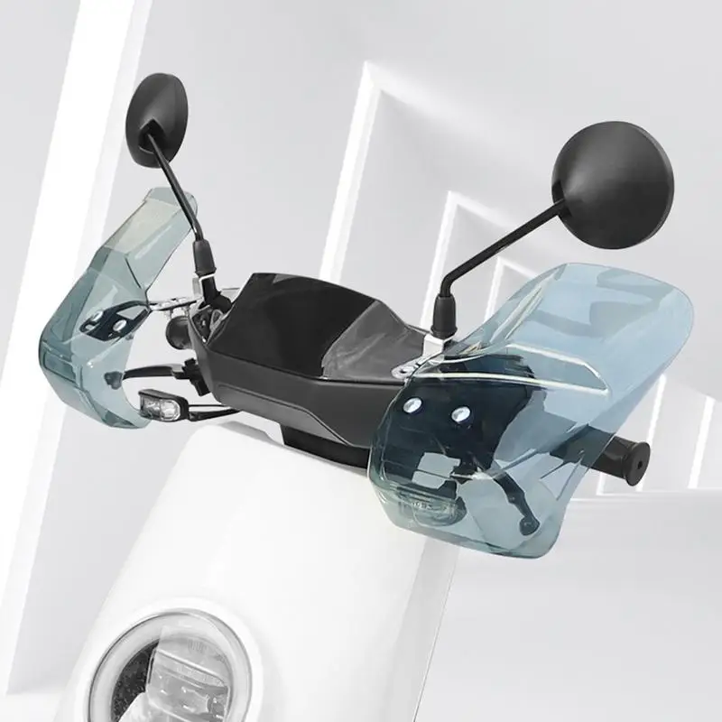 

1pair Universal Motorcycle Hand Guard Premium Materials Windproof Scooter Handlebar Hand Protector Protection Against Rocks Mud