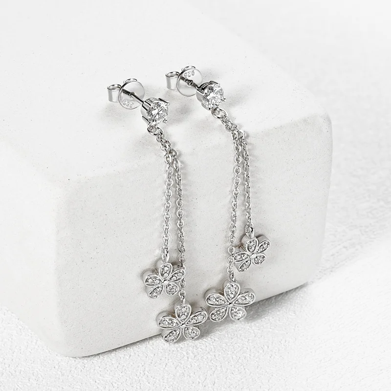 Tbcyd moissanite女性用イヤリング Tbcyd moissanite hopsイヤリング女性用、シングルストーン、6