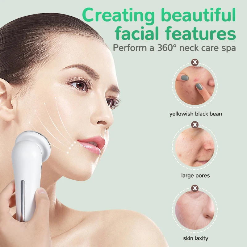 4 in 1 EMS Facial Massager LED Light Photon Vibration Skin Tightening Face Lifting Anti Wrinkle Eye Beauty Device Skin Care Tool