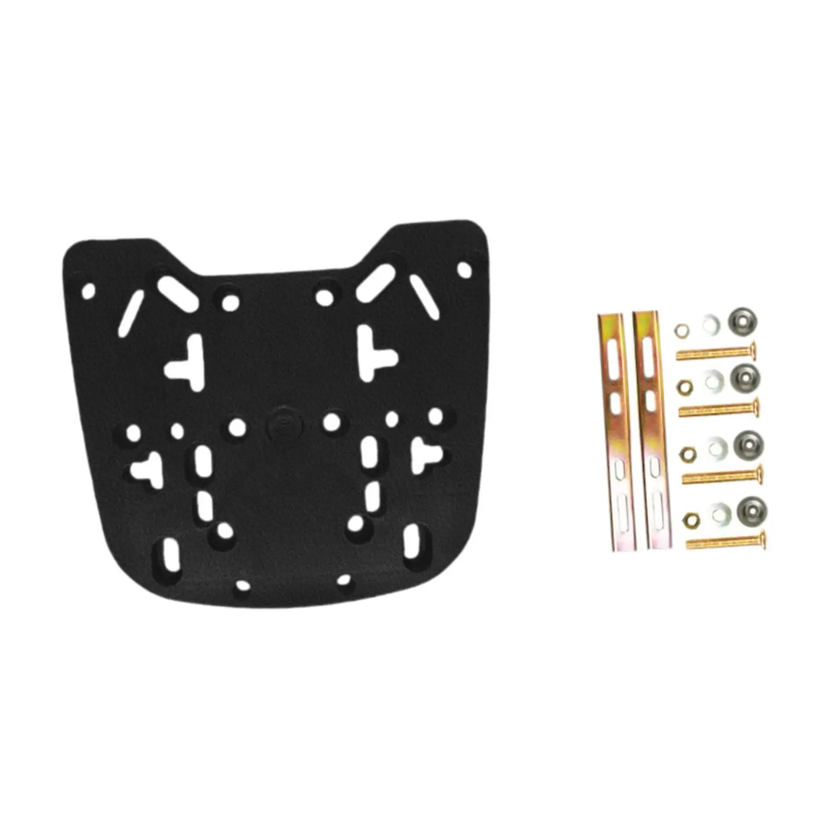 Rear Tail Box Base Plate Motorcycle Luggage Holder Convenient Easy to Install