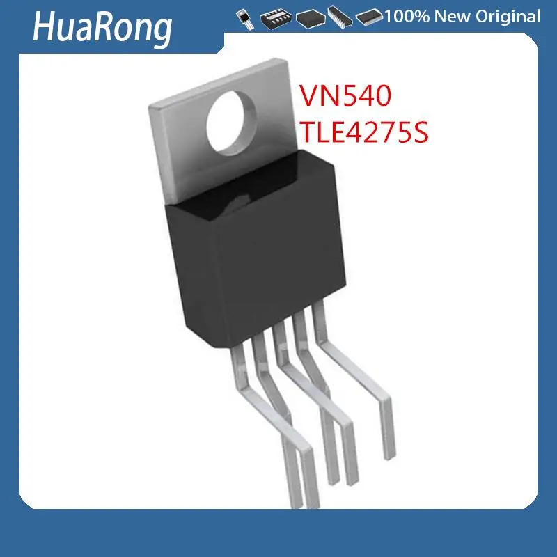 

10Pcs/Lot VN540 VN540N TLE4275S 4275 TO-220-5