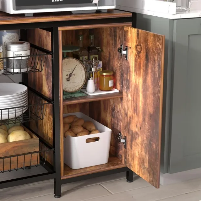 How to Decorate a Bakers Rack in the Kitchen: Stunning Ideas