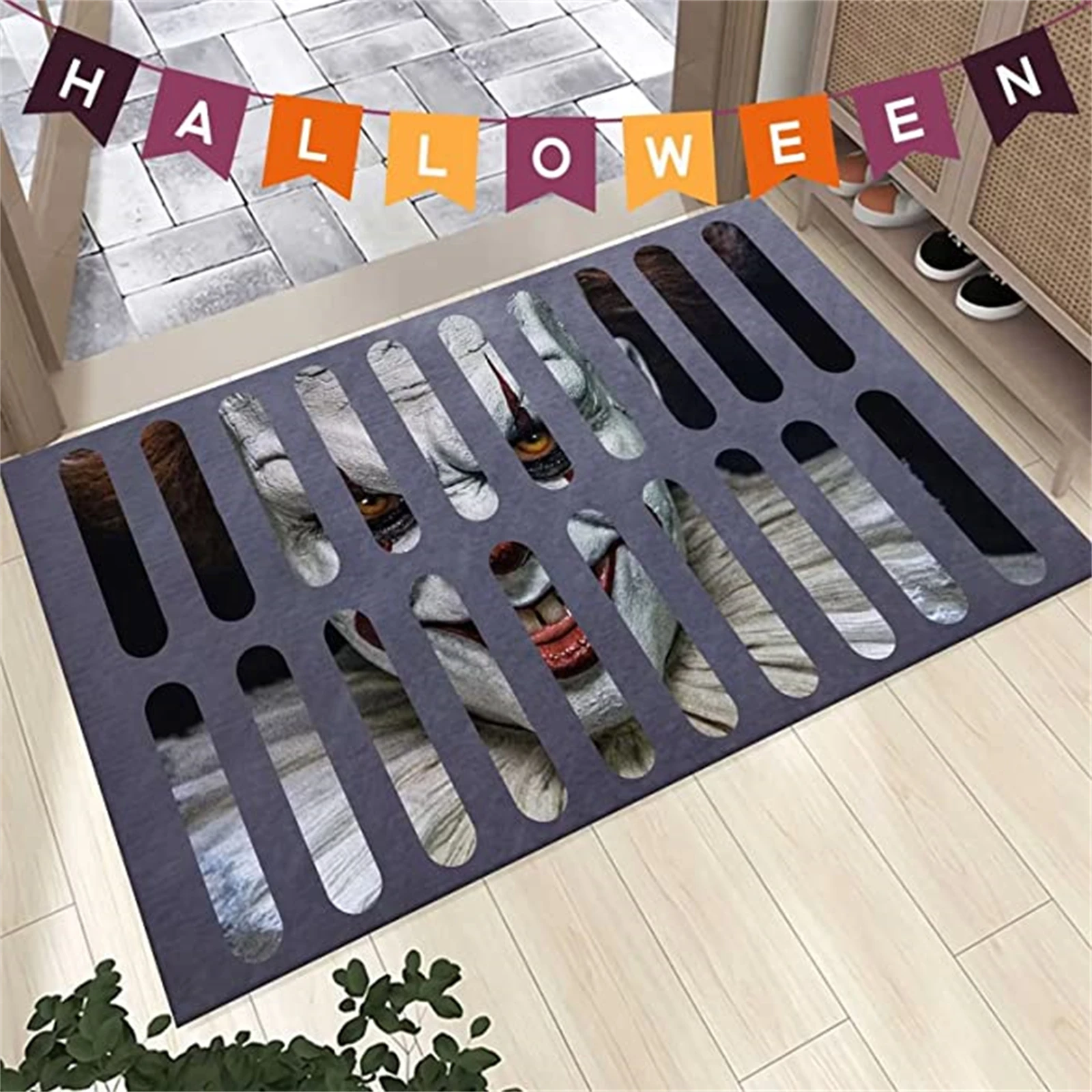 BloodyBathMatChangingMatRedColorTransitionWetScaryHalloween