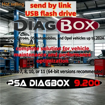 DIAGBOX 9.2 Strumento Diagnostico per Auto fino al 2025, Nessuna Macchina Virtuale Necessaria, Software per Riparazione Automobilistica