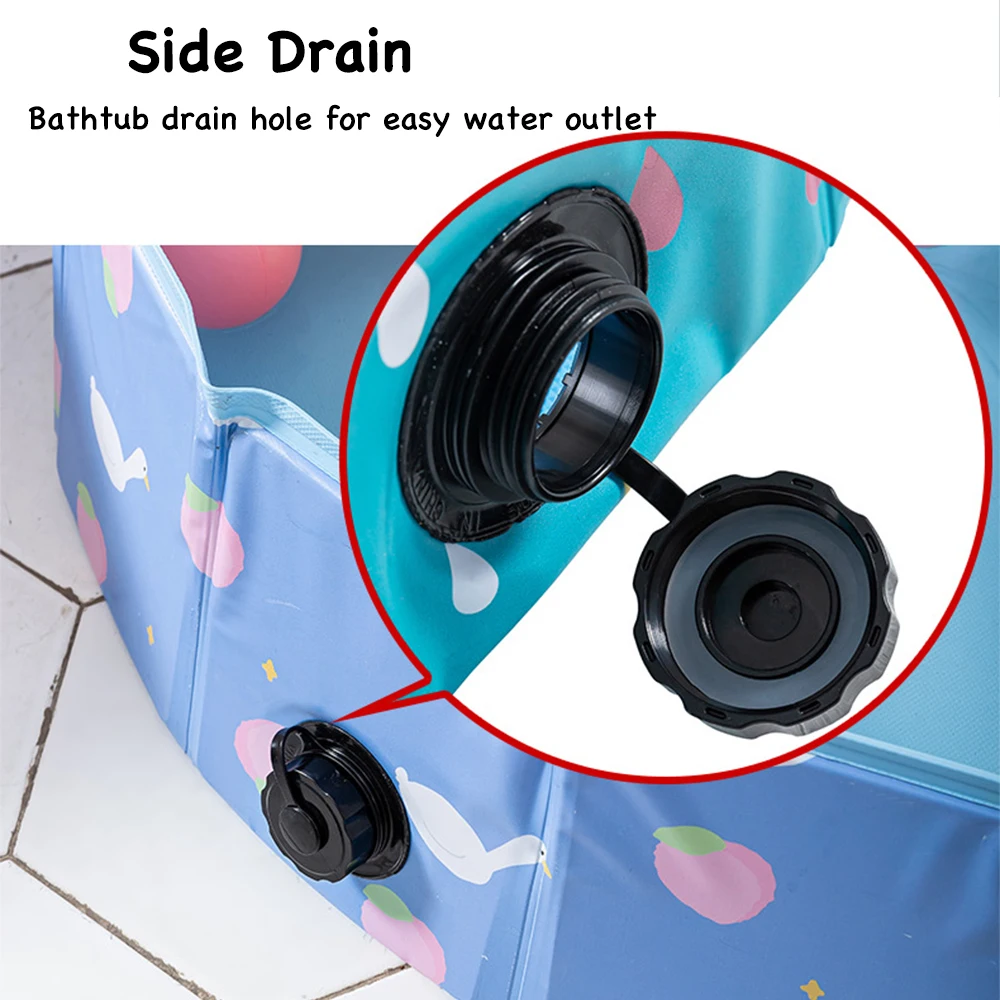 80*20cm Ball Pool Baby Games Park Foldable Park for Baby Playpen Children\'s Playpen Playground Waterproof Bath Swimming Pool