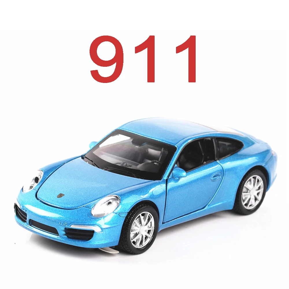 1:32 911 Sports Car Model Alloy Diecasts Toy Vehicles Metal High Simulation For Collection Kids Present Toys Gifts | Игрушки и хобби