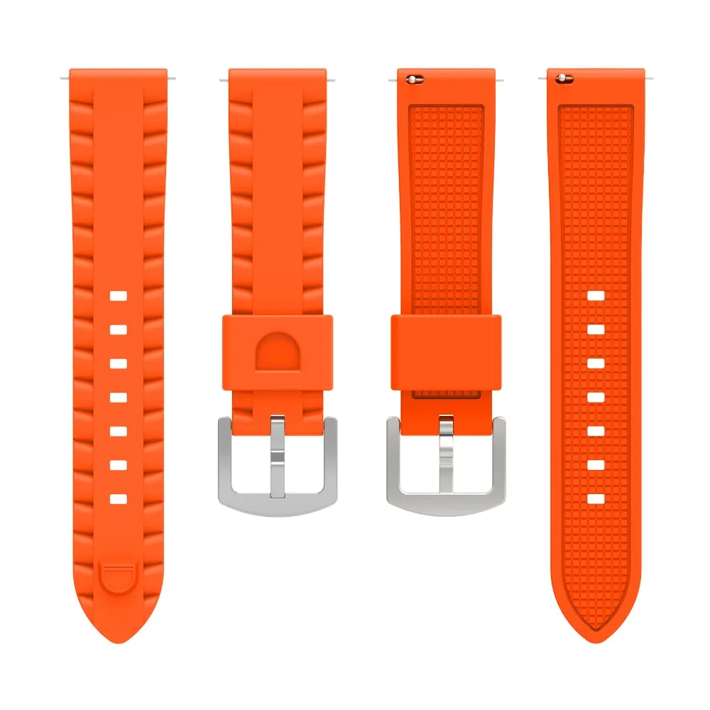 Premium Soft Silicone Smart Watch Sport Band - Quick Release Fitness Bracelet Replacement Accessory
