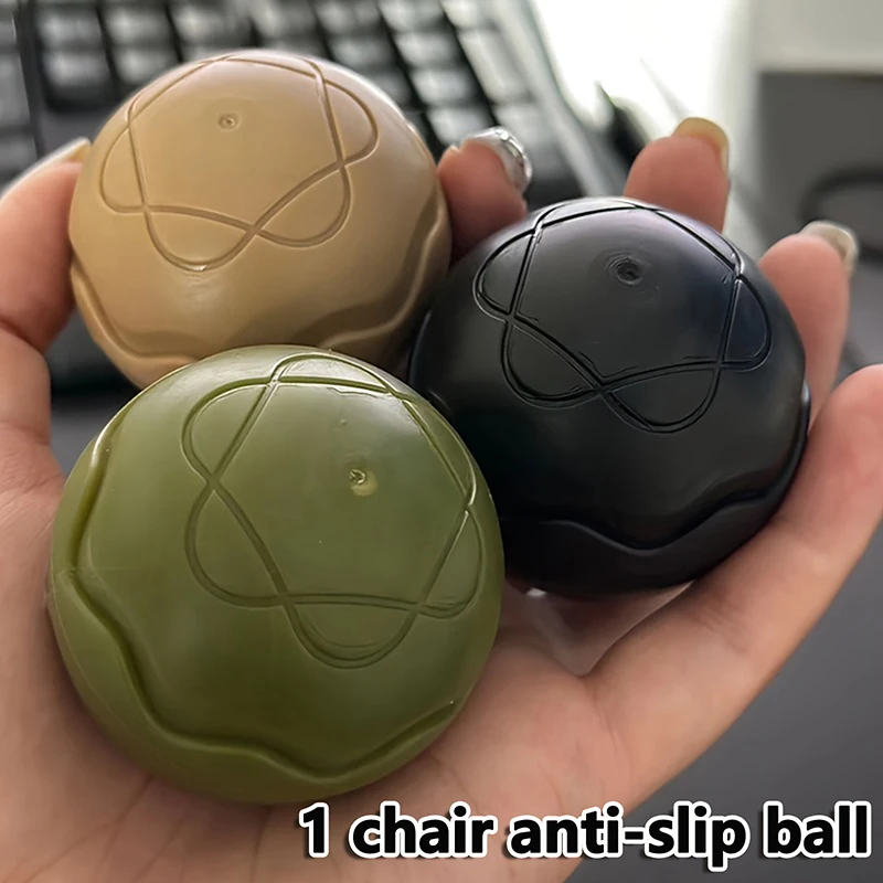 1 Piece Outdoor Supplies Camping Moon Chair Camping Anti-slip Anti-sinking Ball Folding Chair Accessories Moon Universal B