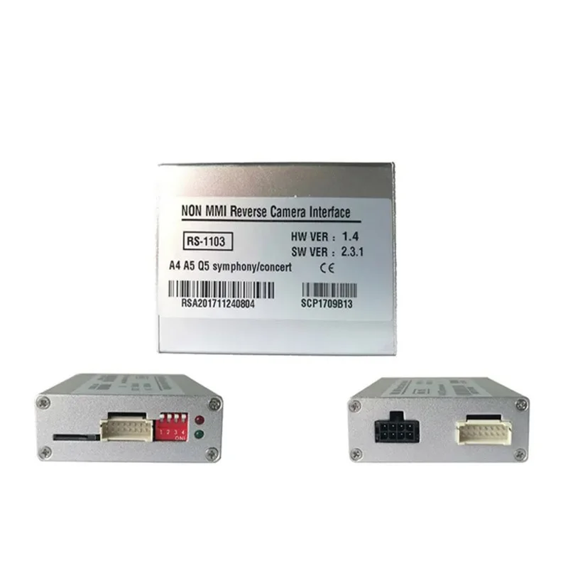 주차 보조 HD 전방 후방 뷰 백업 카메라, 아우디 논 MMI A4 B8 A5 Q5 용, 플러그 앤 플레이 리버스 카메라 비디오 인터페이스, OEM 화면