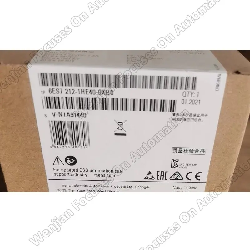 S7-1200 CPU 1212C, 6ES7212-1AE40-0XB0, 6ES7212-1BE40-0XB0, 6ES7212-1HE40-0XB0 