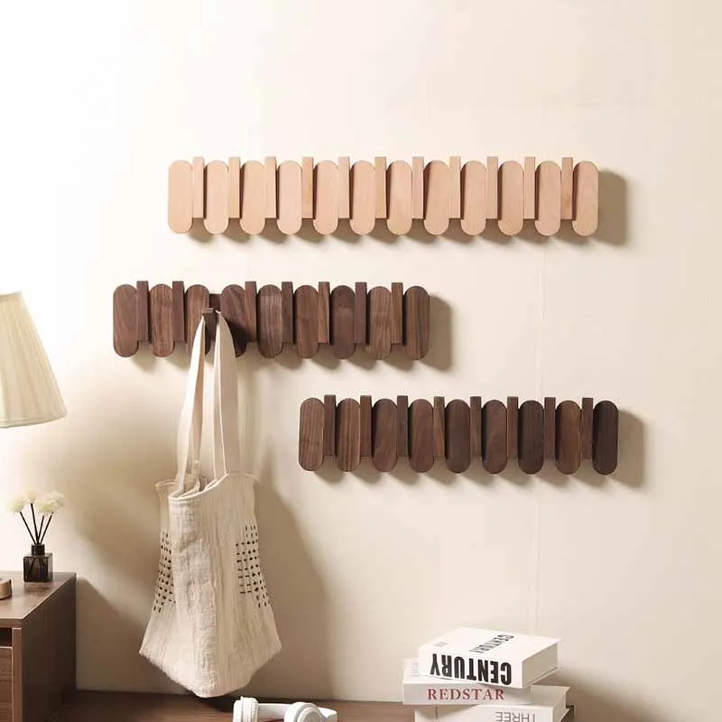 Entrance Hall Clothes Hanger Hooks on Wall Multipurpose Scarf Backpack Coat Pants Organization Hangers Bedroom Clothing Storage